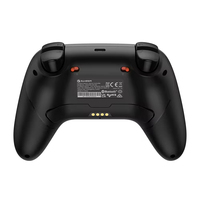 Controlador de Juego Inalámbrico, Controlador Bluetooth Negro para Switch, PC, Teléfonos Android e iOS, Gamepad Inalámbrico