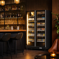 Réfrigérateur Armoire de Conservation des Aliments, Réfrigérateur à Bière Simple, Double ou Triple Porte, Congélateur pour Restaurant et Supermarché