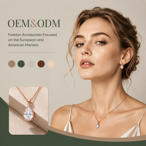 สร้อยคอแฟชั่นชุบทองคำขาวแบบยืดหยุ่นรูปงูประดับเพชร CZ สีชมพูรูปหัวใจและตัวอักษร A สองจี้ ดีไซน์หวานๆ สำหรับผู้หญิง สวมใส่ได้ทุกวัน - Product Image 1