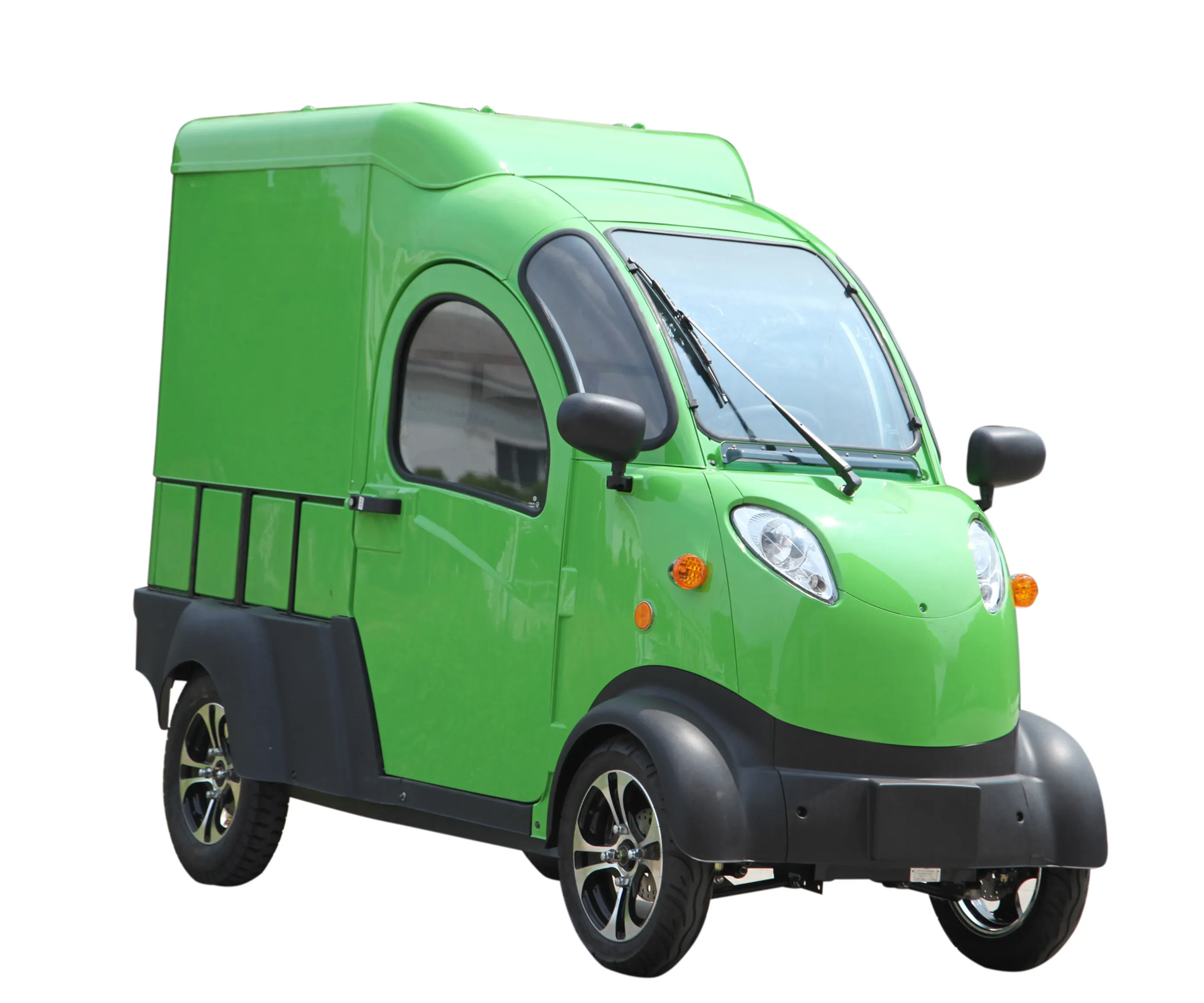 EV Car Chinese Low Speed Electric transporter car eec Delivery Van Vehicles For Handicapped Persons with gasoline engine
