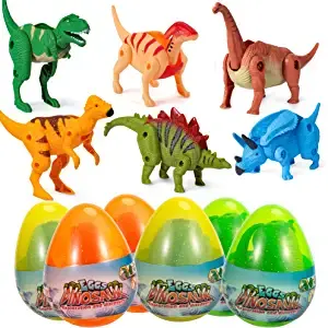 Huevo <span class=keywords><strong>de</strong></span> Dinosaurio Deformable, Huevo Ensamblable con Dinosaurio Pequeño Móvil, Modelo <span class=keywords><strong>de</strong></span> Animal <span class=keywords><strong>de</strong></span> Simulación para Niños, Tiranosaurio Rex Triangular - Product Image 2