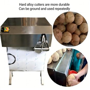 เครื่องปอกเปลือก<span class=keywords><strong>มะพร้าว</strong></span><span class=keywords><strong>แห้ง</strong></span>คุณภาพสูง รับประกันหนึ่งปี และเครื่องปอกเปลือกมะพร้าวอ่อนแบบปรับขนาดได้ - Product Image 1