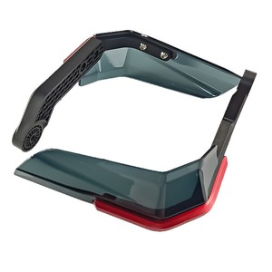 Protectores de Manillar para Motocicleta Qiangye, en Negro, Rojo, Dorado, Azul, Naranja, Verde Titanio y Plateado, Accesorios de Protección Contra el Viento - Product Image 4