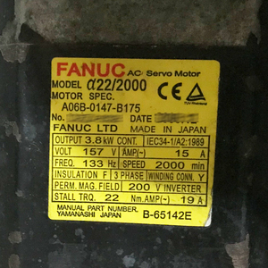 A06B-0147-B175 FANUC อะไหล่ PLC มอเตอร์เซอร์โว AC ของแท้ใหม่ - Product Image 2