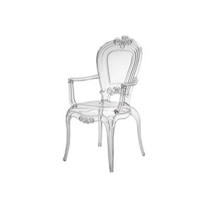 Poltrona Duchessa in Policarbonato Trasparente, Sedia dal Design Moderno - Product Image 1
