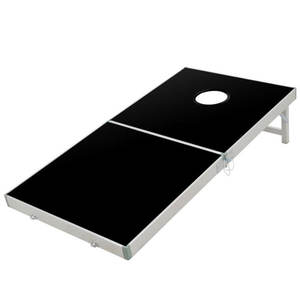 <span class=keywords><strong>Cornhole</strong></span> en aluminium de 4x2 pieds, taille réglementaire pro, sac de fèves, jeu de <span class=keywords><strong>cornhole</strong></span>, ensemble de jeu de <span class=keywords><strong>cornhole</strong></span> pliable avec logo personnalisé - Product Image 4