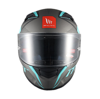 MTHelmet Casque de moto intégral modulaire Homologué DOT ECE Street Fighter Design Premium ABS Material New Condition Motocross