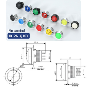 12 mét lớn Head <span class=keywords><strong>push</strong></span> <span class=keywords><strong>button</strong></span> chuyển ON OFF <span class=keywords><strong>Door</strong></span> chuông truy cập phát hành Pin điện không thấm nước <span class=keywords><strong>push</strong></span> <span class=keywords><strong>button</strong></span> chuyển IP65 - Product Image 6