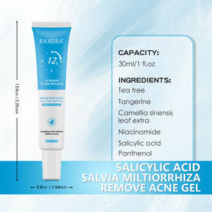 Gel Herbal de Ácido Salicílico para el Acné, Eficaz y Rápido, Mejora y Repara, Elimina las Espinillas, Crema Anti-Acné - Product Image 6