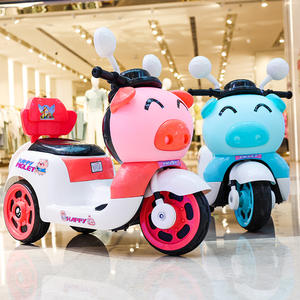 Moto électrique spéciale pour enfants de 1 à 6 ans, voiture jouet rechargeable avec télécommande pour garçons et filles - Product Image 4