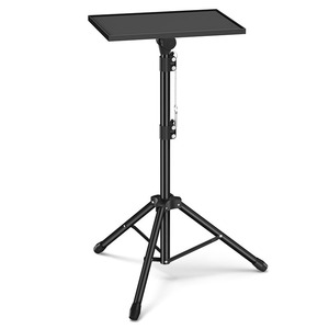 Projecteur <span class=keywords><strong>sol</strong></span> trépied <span class=keywords><strong>support</strong></span> ordinateur portable trépied hauteur réglable mélangeur bureau debout extérieur ordinateur <span class=keywords><strong>support</strong></span> de bureau avec plateau - Product Image 3
