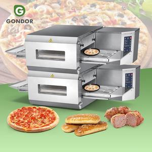 Petit tunnel commercial de four à pizza de <span class=keywords><strong>dessus</strong></span> de <span class=keywords><strong>table</strong></span> de bande transporteuse gaz taille 36 32 pouces automatique avec une large bande - Product Image 1