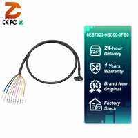 Siemens 6ES7923-0BC00-0FB0 SIMATIC RF1000 Kabel Penghubung 2m Konektor Serial untuk Pembaca RF1060R RFID Otomasi Industri