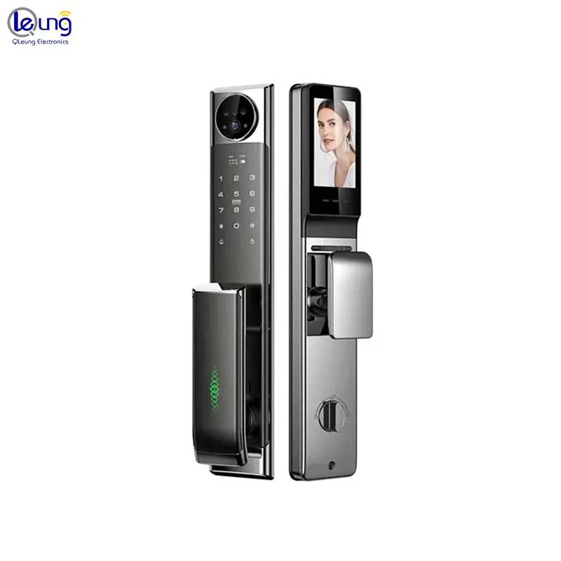 Fully Automatic 3D Face ID S923MAX Tuya Wifi App Xhome App Video Calling Doorlock Fingervein Fingerprint Smart Locks