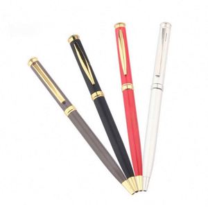 Wholesale Custom Logo High Quality 0.7 mm Metal Ballpoint <b>Pen</b> New Design Twist Promotion Gift for Business Writing and School - Product Image 2