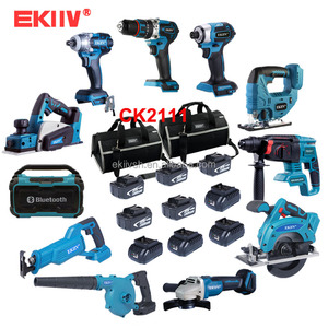 EKIIV CK-2110 Bürstenloser Akku-Werkzeugsatz mit Stoßfester Tragetasche für Ferngesteuerte Standortwartungsarbeiten CE-Zertifiziert - Product Image 2