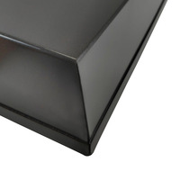 Aluminium Antihaft-Backblech in Viertel größe Antihaft-Rechteck-Pizza-Back platte 9x13 Zoll Detroit Pizza Pan zum Backen im Ofen