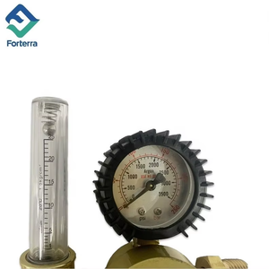 Regulador de argón de latón de alta calidad Calentador de <span class=keywords><strong>CO2</strong></span> de argón de soldadura de Gas de flujo del fabricante con caudalímetro - Product Image 3