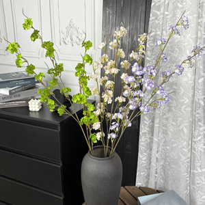 Flores Artificiales Jinxi, Rama Individual, Flor de Seda Realista, Decoraciones para Bodas, Arreglo Floral en Jarrón, Alta Resistencia - Product Image 1