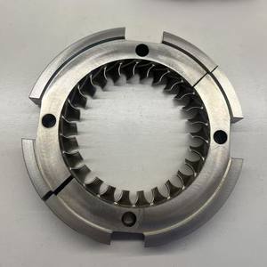 Pièces usinées CNC de précision en aluminium et acier inoxydable AS9100/ISO9001 pour turbines de machines aéronautiques - Product Image 1