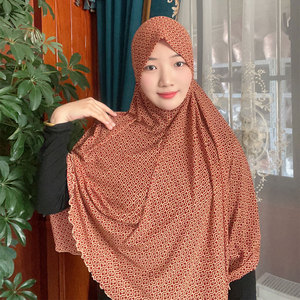 2025 हज इंस्टेंट हिजाब पहनने के लिए आसान मुस्लिम हिजाब इंटरकैप निनेजा बटन ठीक है - Product Image 1