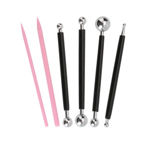 Jeu de stylos de sculpture en argile, outils de décoration, bricolage, pâtisserie à faire soi-même, 18 pièces - Product Image 6