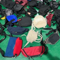 Bolsos de cintura vintage usados A19 de alta calidad al por mayor, fardos de cinturones de diseñador de segunda mano para exteriores, deportivos, para hombre, impermeables, de segunda mano.