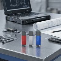 Nouvelle clé USB 2.0 en métal PD205, personnalisable, cadeau d'entreprise, clé USB 32 Go avec garantie de 2 ans