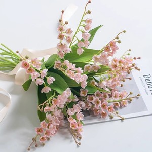 Ramo de Flores Artificiales de Lirio de los Valles, Decoración de Boda, Decoración del Hogar - Product Image 4