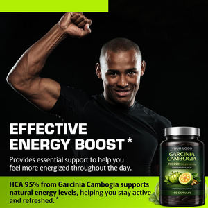 Cápsulas de Garcinia Cambogia Natural, Suplemento con 95% de <span class=keywords><strong>HCA</strong></span>, 700000mcg, Vegano para Adultos, Marca Privada - Product Image 3