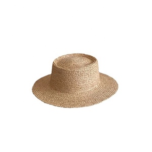 <span class=keywords><strong>Sombrero</strong></span> de paja de rafia auténtica <span class=keywords><strong>Homburg</strong></span>, <span class=keywords><strong>sombrero</strong></span> promocional unisex para pesca al aire libre, informal, nueva colección - Product Image 6