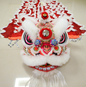 Costume da Leone Danzante Cinese Taglia Standard per Spettacoli di <span class=keywords><strong>Danza</strong></span> del Leone, Cultura Cinese, per Due Adulti - Product Image 4