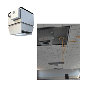 Unidad de calefacción industrial AirTS Control inalámbrico de espacio de alto nivel para centro logístico de almacén Instalación de salón de <span class=keywords><strong>baloncesto</strong></span> 380V - Product Image 1