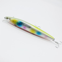 Leurre flottant japonais personnalisé en acier inoxydable de 145 mm et 27 g, leurre artificiel dur à longue portée pour brochet de rivière et eau douce