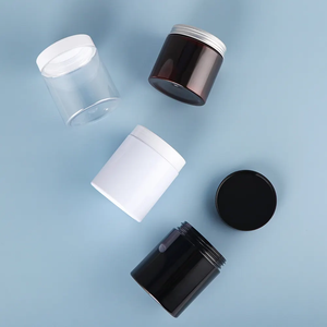 Lọ Nhựa Các Nhà Sản Xuất Bán Buôn Trắng Rõ Ràng 500Ml 16Oz 12Oz 350Ml 10Oz 8Oz 150Ml 5Oz Vòng Container Pet Lọ Có Nắp Đậy - Product Image 3