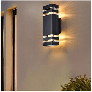 Voor Binnenplaats Moderne Oppervlakte Gemonteerde Verlichting Buitenmuurverlichting, E27 Tuinwandlampen/Led Wandlamp/Led Wandverlichting - Product Image 4