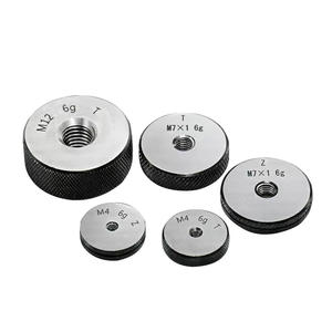 1पीसी एम4 एम5 एम6 एम8 एम10 एम12 एम14 एम16 एम22 एम27 एम30 6जी जेड मीट्रिक थ्रेडेड रिंग गेज, बाहरी पास स्टॉप, थ्रेड पास स्टॉप को मापने - Product Image 4