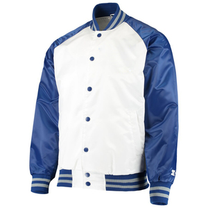 2020 vestes universitaires Letterman légères sur mesure manches en satin sergé avec col montant nouveau Design grande taille vente entière - Product Image 2
