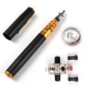 Portable <strong>Pocket</strong> Telescopic 1.75m <strong>Mini</strong> <strong>Pen</strong> Shape <strong>Fishing</strong> <strong>Rod</strong> and <strong>Fishing</strong> Reel Combos - Product Image 3