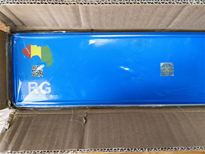 Placas de Matrícula de Vehículos de Plástico Impresas con UV Personalizadas de Guinea Conakry, Placas de Registro Legales para Motocicletas - Product Image 4