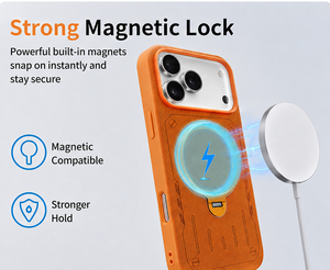 360° Rotation Magnetic Phone Case with Ring Holder Stand for <b>iPhone</b> 17/16/15/Samsung S26 Series - Durable Shockproof Design - Product Image 5