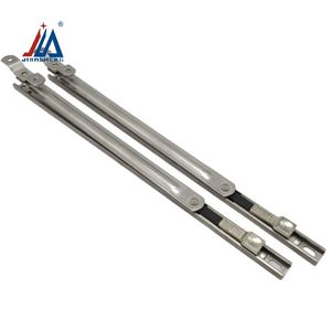 <span class=keywords><strong>Bras</strong></span> de maintien à friction Charnière de fenêtre robuste Matériel de rainure télescopique en acier inoxydable Apparence européenne Raccords à battant Barre - Product Image 5