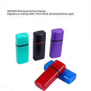 Carimbo रबर फोम सुगंधित स्याही पैड सूरज मशीन कलम hb32 प्यारा वर्ग आईडी आयत हा 15x6 फ्लैट सील एचबी 1506 फ्लैश टिकटें - Product Image 3