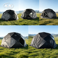 Carpa Instantánea Tipo Iglú Kawagebo Kamp (KK) de Tela de Algodón, Carpa Domo de Gran Capacidad para Eventos al Aire Libre y Sauna