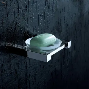 Bathtub Bar Soap Accessories Metal Stainless Steel 304 Wall Mounted Soap Rack Dish Soap Holder