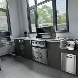 China Manufacturer Complete in Specifications Outdoor Kitchen Gas Grill Accessories Tool Commercial Gas Grill for Restaurant - Product Image 5