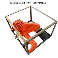 Cultivateur profond 600 mm à attelage 3 points, décompacteur à lame simple robuste pour tracteur Cat 2