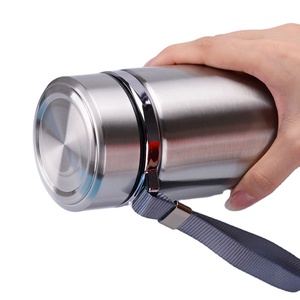 Bán Buôn Đôi Tường Thép Không Gỉ 520Ml,/<span class=keywords><strong>750Ml</strong></span>/900Ml Chân Không Phích Nước Chai Với Dây Thừng - Product Image 5