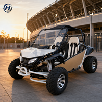 UTV Mini Premium 200CC Berbahan Bakar Gas untuk Perjalanan Santai di Medan Berat, Buggy Tugas Berat untuk Siaran Reality TV