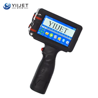 Imprimante à jet d'encre portable haute résolution pour l'impression sur flex, œufs, sacs en plastique, boîtes en carton, verre, gobelets, bouteilles en plastique, canettes métalliques